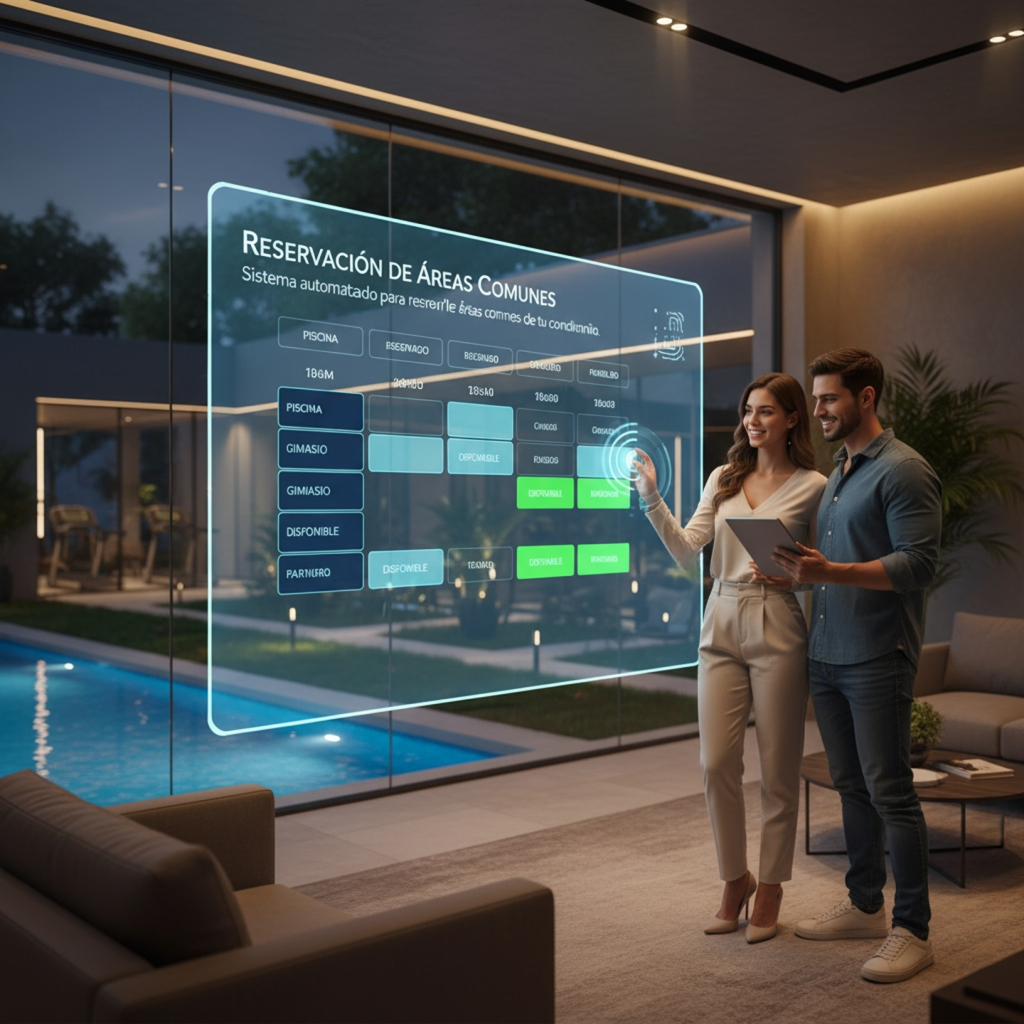 Reservación de áreas comunes